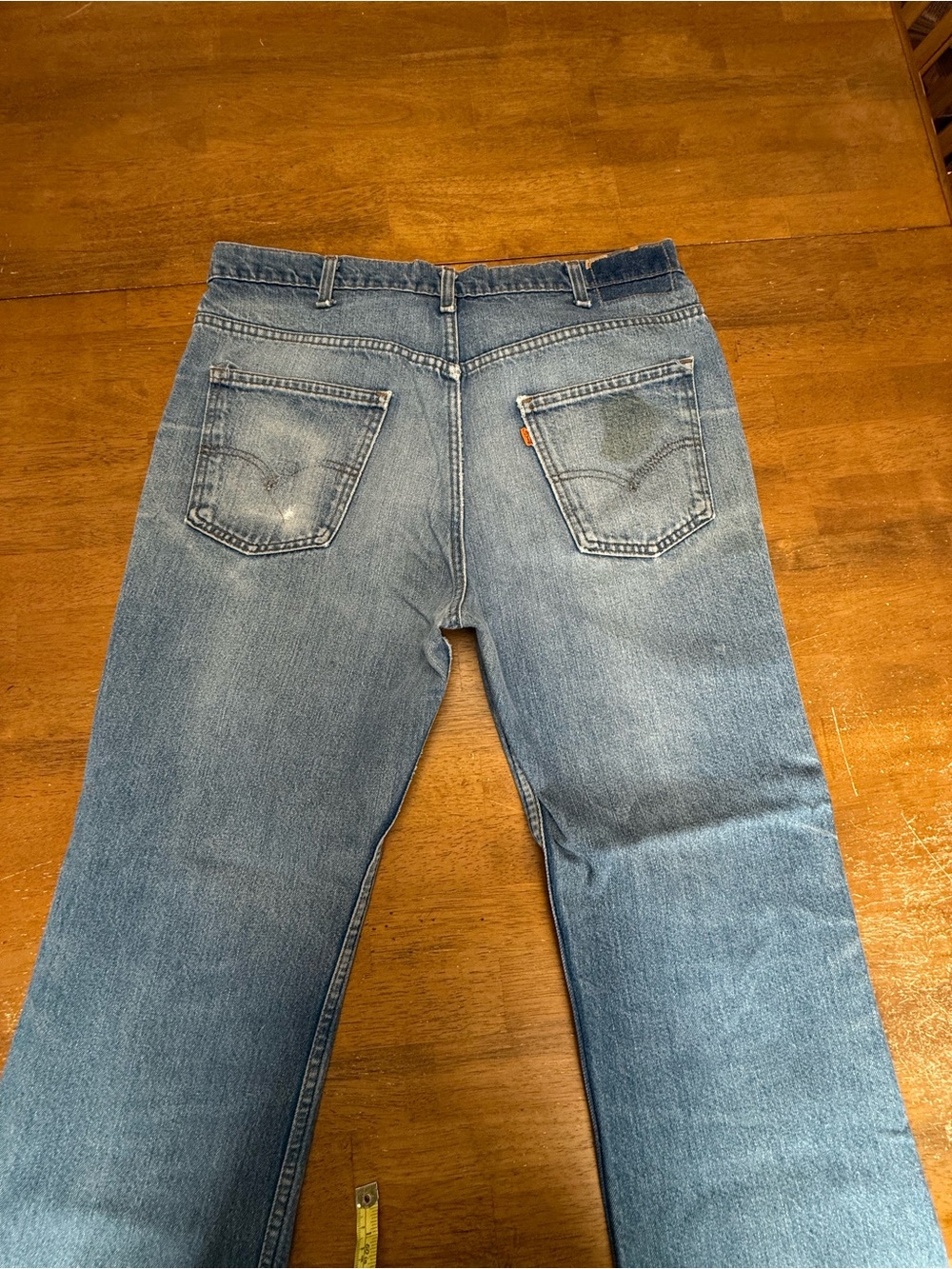 Levi's Light Blue 517 Boot Cut Men’s Jeans - Picture 10 of 13